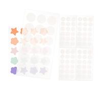Lurrose 1 Juego De Parches Para El Acné Etiquetas Adhesivas De Colores Pegatinas Para La Cara Parches Para Eliminar Lunares Parche Para Espinillas Suministros Para Eliminar Etiqueta