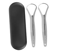 Lurrose 1 Juego De Raspador De Lengua Para Adultos Limpiador Portátil Herramientas De Limpieza Para El Hogar Herramienta De Limpieza Para El Cuidado Bucal Suministro De Lengua