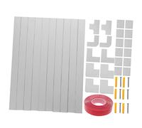 Lurrose 1 Juego Kit de Ocultación de Cables Autoadhesivos PVC de Organizador de Cables con Diseño Simple y Instalación Duradera Oficina