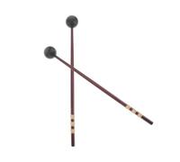 Lurrose 1 Par de Baquetas de Percusión para Marimba y Xilófono de Madera Marrón Mango Cómodo y Diseño Atractivo para Profesionales y Principiantes
