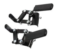 Lurrose 1 par de frenos de alta resistencia para silla de ruedas, pieza para scooter de movilidad