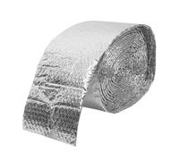 Lurrose 1 rollo Película Aislante Térmica Reflectante de para Invernaderos y Tubos Pies Energía y Reduce de Utilidad Material de Instalación y Resistente al Desgaste
