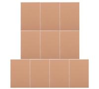Lurrose 10 minicuadernos Kraft en blanco - Minicuaderno de bocetos A5 sin líneas - Pequeño cuaderno de bolsillo para artistas, estudiantes, trabajos escolares y dibujo/escritura
