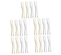Lurrose 10 Pares De Correas Del Sujetador Extensión Sujetador Correa Extensiones De Sujetador Elástico Ajustable Correa Del Sujetador Cinta De Oro Ropa Interior Nylon Decorativo Correas