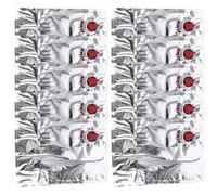 Lurrose 10 Piezas Bolsa Dispensadora para Vino con Válvula Unidades Bolsa Portátil para Bebidas Frías y Calientes para Vino Jugos y Cócteles Casa Aire