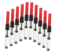 Lurrose 10 Piezas Convertidor para Estilográficas Recargable con Mecanismo Giratorio Portátil para Oficina Escuela y Viaje Absorbe Tinta Eficientemente