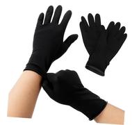 Lurrose 10 Piezas Guantes de peluquería Laboratorio Guantes de Limpieza de hogar portátiles de látex de procesamiento de Alimentos de tamaño Mediano Reutilizables