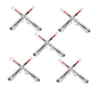 Lurrose 10 Piezas Pinceles Caligrafía Recargables Punta Blanda Flujo Suave para Escritura y Dibujo Artístico Portátil Fácil Limpieza