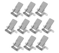 Lurrose 10 Piezas Unidades Clips de para Lámparas Abrazaderas para Montaje de Downlights y Focos Fijación Segura con Diseño Flexible Fabricadas Resistente para Instalación Estable