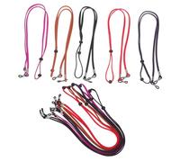Lurrose 10 Piezas Unidades de Correas Ajustables para Gafas Deportivas Antideslizantes Cordón Elástico Resistente para Sujeción Segura Actividades Diarias y Deportivas Rojo Negro Marrón