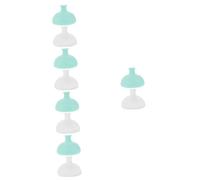 Lurrose 10 Uds Dispositivo De Ritmo De Raqueta De Esputo Zirtek Adultos Cosas Para Niños Pequeños Herramientas De Bebé Máquina De Succión De Flema Taza De Flema De Silicona Taza De