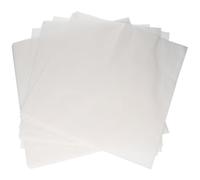 Lurrose 100 Piezas de Papel Absorbente para Jaula de Pájaros, Tapete Ecológico 32x32 Cm para Loros, Cojín Desechable para Jaulas, Suministro para Mascotas, Accesorio de Limpieza