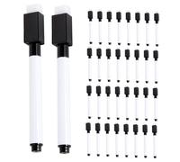 Lurrose 100 Piezas Whiteboard Markers Fine Tip Small Dry Erase Pens With Water Based Ink For Precise Writing Easy Erasability For Office School And Home Use