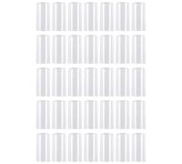 Lurrose 100 Tapas Termorretráctiles para Botella de Vino Sellado Fácil y Material Plástico Transparente de 30mm para Protección Segura