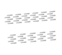 Lurrose 11 Juegos De Estuches De Metal Resistentes para Lápices Estuches Rectangulares para Lápices 5 Unidades X 11