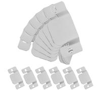 Lurrose 12 Piezas Conectores Metálicos para Sofá Seccional Piezas de Unión para Sillones Reclinables Accesorios para Muebles con Broches de Presión Aptos para Sofás Sillas y Sillones