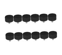 Lurrose 12piezas Patas Ajustables para Muebles Niveladores De Goma Antideslizantes Rosca Patas Niveladoras para Mesas Sillas y Gabinetes De Cocina para Nivelar Muebles