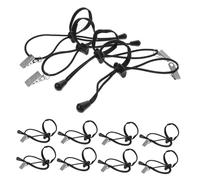 Lurrose 12piezas Pinzas para Fondo Clip de Soporte para Telón de Fondo para Fotografía Video y Televisión Cuerda