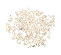 Lurrose 130 mini dijes del alfabeto: colgantes de aleación con letras ABC para hacer joyas DIY - Dijes iniciales de la A a la Z para hacer pulseras y collares