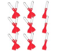 Lurrose 15 Piezas Herramienta Raspadora de Plástico para Raspar Billetes de Lotería Precisión, Reutilizable y Portátil, Adecuado para Fiestas y Juegos de Raspaditos