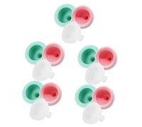 Lurrose 15 Piezas Silicona Esputo Golpeteo Cpt Copa Pediátrica Gran Flema Copa Esputo Aspirador Percusión Masaje Percusión Copa Pecho Percusión Copa Con Mango Gel De Sílice Bebé