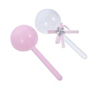 Lurrose 16 Cajas de Boda Forma de Piruleta para Almacenamiento de Dulces, Plástico Grado Alimenticio y Cinta, Fáciles de Transportar para Eventos Nupciales