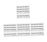 Lurrose 16 Piezas Etiqueta De Señalización Producto Pvc Shanghai