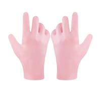 Lurrose 1par Guantes Hidratantes para Mujer Exfoliantes y Reparadores para Piel Seca y Agrietada Protección y Suavidad con Uso de Crema de Rosa