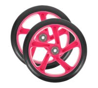 Lurrose 1par Ruedas de Repuesto para Scooter Alta Elasticidad Ruedas de Pu Resistentes al Desgaste para Patinete Eléctrico y Monopatín Fácil Instalación y Durabilidad Superior