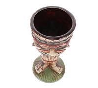 Lurrose 1Pc Ídolo Copa De Cóctel Guarniciones De Cóctel Para Bebidas Copas Vintage Copas De Champán Vintage Taza De Estatua De Mago Tazas De Cóctel Taza De Cerveza Taza De Bebida Creativa