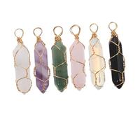 Lurrose 2 Juegos De Dijes De Cristal Únicos Elegantes Colgantes Para Decoración De Pared Varios 6 Unidades X 2