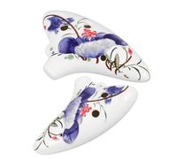 Lurrose 2 Ocarinas de Cerámica Estilo y Diseño de Seis Agujeros y Boquilla Larga, Tono Cálido y Afinación Estable para Practicar Música en Interiores y Exteriores