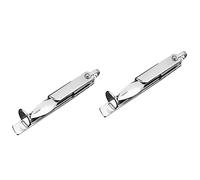 Lurrose 2 Piezas 3 En 1 Herramienta De Tubos Herramienta De Raspador Facial Herramienta De Limpieza Escariador De Acero Inoxidable Escariador Tamper Tubo De Tubería De Limpiador De