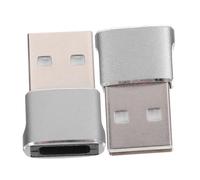 Lurrose 2 Piezas Adaptador USB USB para Cargador y Transferencia de Compatible con Dispositivos Móviles Actualizado