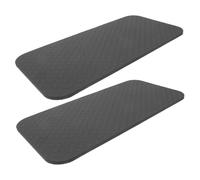 Lurrose 2 piezas Alfombrilla Antideslizante para Pedal de Máquina de Coser Acolchada y Absorbente de Sonido de Protección para y Equipos Deportivos