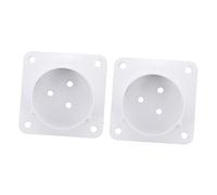 Lurrose 2 Piezas bisagra de elevación niveladores de Junta de Junta de Mesa Placa de Montaje para Patas de Muebles fijador de Patas de Mesa Planchar