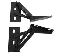 Lurrose 2 Piezas Bisagras Plegables para Sofá Soporte de Almacenamiento Robustecido para Muebles Mecanismo de Hinge para Mueble de Casa Diseño de Instalación Rápida y