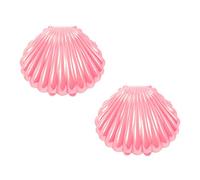 Lurrose 2 Piezas Caja de Almacenamiento de Artificiales de Concha de Decoración de Escritorio Fotografía y Joyería