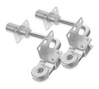 Lurrose 2 Piezas Conector de Muebles para Sofá con Doble Oreja y Regulador de Reposacabezas Accesorio de Hierro Resistente y Reutilizable para Ensamblaje y Refuerzo de Tapicería Paquete