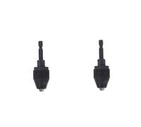 Lurrose 2 Piezas De Accesorios De Taladro Adaptador De Mandril De Taladro Herramientas Eléctricas Mandril De Prensa De Taladro Adaptador De Mandril De Taladro Llave De Mandril