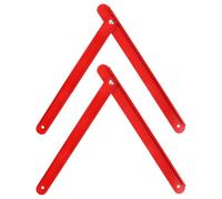 Lurrose 2 piezas de bisagras para escalera plegable - Espacio entre orificios de 22 pulgadas - Accesorios de barra de unión para escalera tipo espiga para reparaciones domésticas