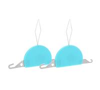 Lurrose 2 Piezas Enhebrador de Agujas Herramienta de Costura Manual y Máquina para y Manualidades Resistente y Duradera Color Agua Azul