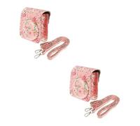 Lurrose 2 Piezas Estuche de PU para Cámara Instantánea Mini Protector Portátil y Compacto Elegante para Fotografía