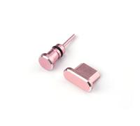 Lurrose 2 Piezas Juego de Tapones Antipolvo Enchufe para S7 Encanto del Enchufe Micro USB alfiler enchufar Enchufe de Auriculares Dorado