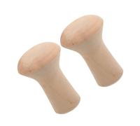 Lurrose 2 Piezas Moldes de Cerámica de Madera Forma de para y Dar Forma Tazas Herramientas de Arcilla para Artistas y Principiantes Manualidades Diy