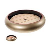 Lurrose 2 piezas Plato Sushi Sashimi Estilo Japonés Bandeja Delicada con Tabla de Madera para Servir y Comida Japonesa