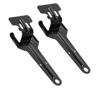 Lurrose 2 Pinzas Multiusos para Bandejas de Horno y Sartenes Diseño Ergonómico y Resistencia Oxidación, Clip para Cocina Seguro y Práctico de Metal Chapado, Pack de 2 Unidades