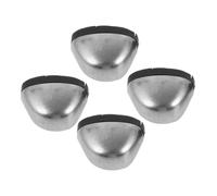 Lurrose 2 Protector Puntera Seguridad para Calzado de Trabajo Resistente Perforaciones Fácil Instalación Cubrecalzado para Industria Protección Eficaz para Dedos Construcción y