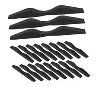 Lurrose 2 Uds 1 Almohadilla De Esponja Para Puente Nasal Máscara De Silicona Esponja De Silicona Gafas Antivaho Puente Nasal Tira Suministros De Costura Gafas Almohadillas Nasales