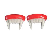 Lurrose 2 Uds Dientes De Halloween Modelo Horror Dientes Postizos Dientes Falsos Dentaduras Postizas Accesorios Cosplay Ropa Cosplay Mangas De Dientes Manga De Dientes Dentadura Postiza